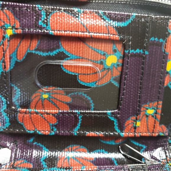 Sakroots floral boho hippie wristlet zip up wallet - Picture 7 of 8